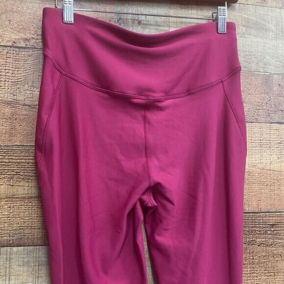 Lululemon Base Pace High-Rise Fleece Tight Leggings 28" Wild Berry Hot Pink 10 - Picture 4 of 8